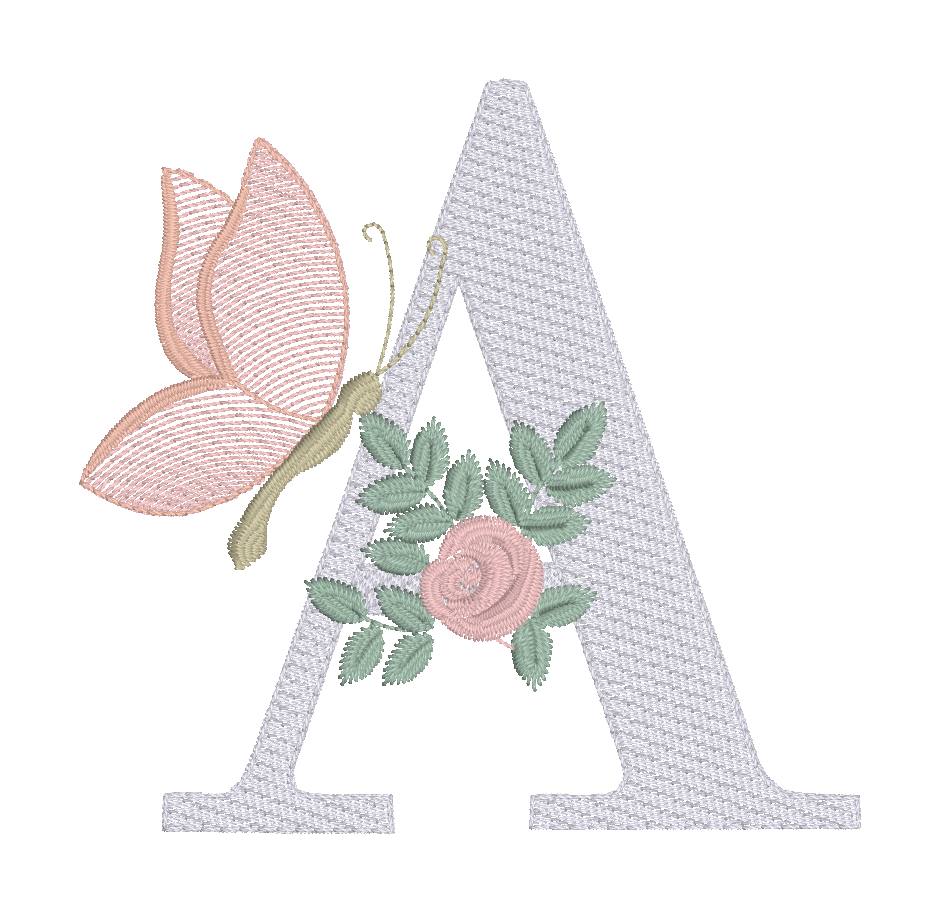 MONOGRAM - BUTTERFLY