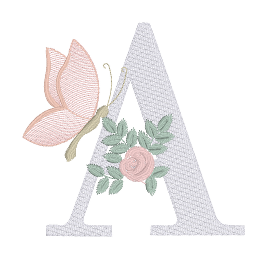 MONOGRAM - BUTTERFLY