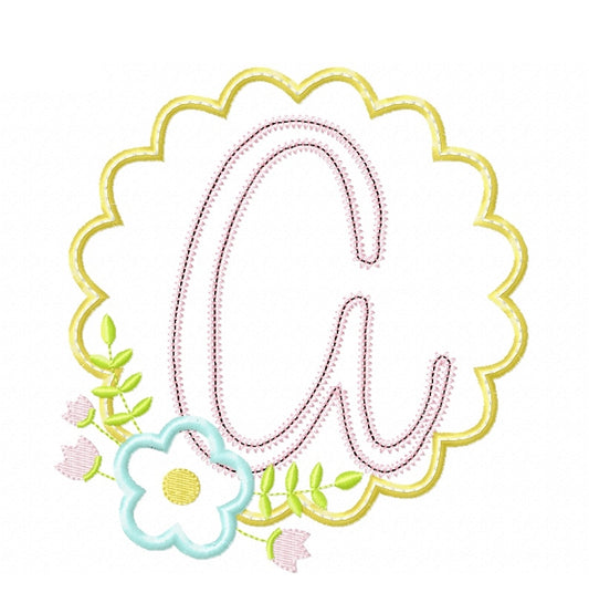 MONOGRAM - SPRING SCALLOP