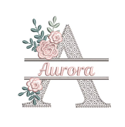MONOGRAM - FLOWERS