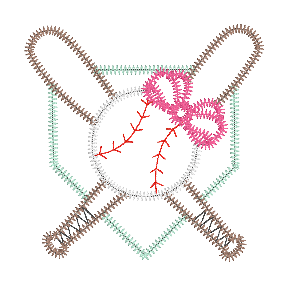 BASEBALL HOME PLATE WITH BOW