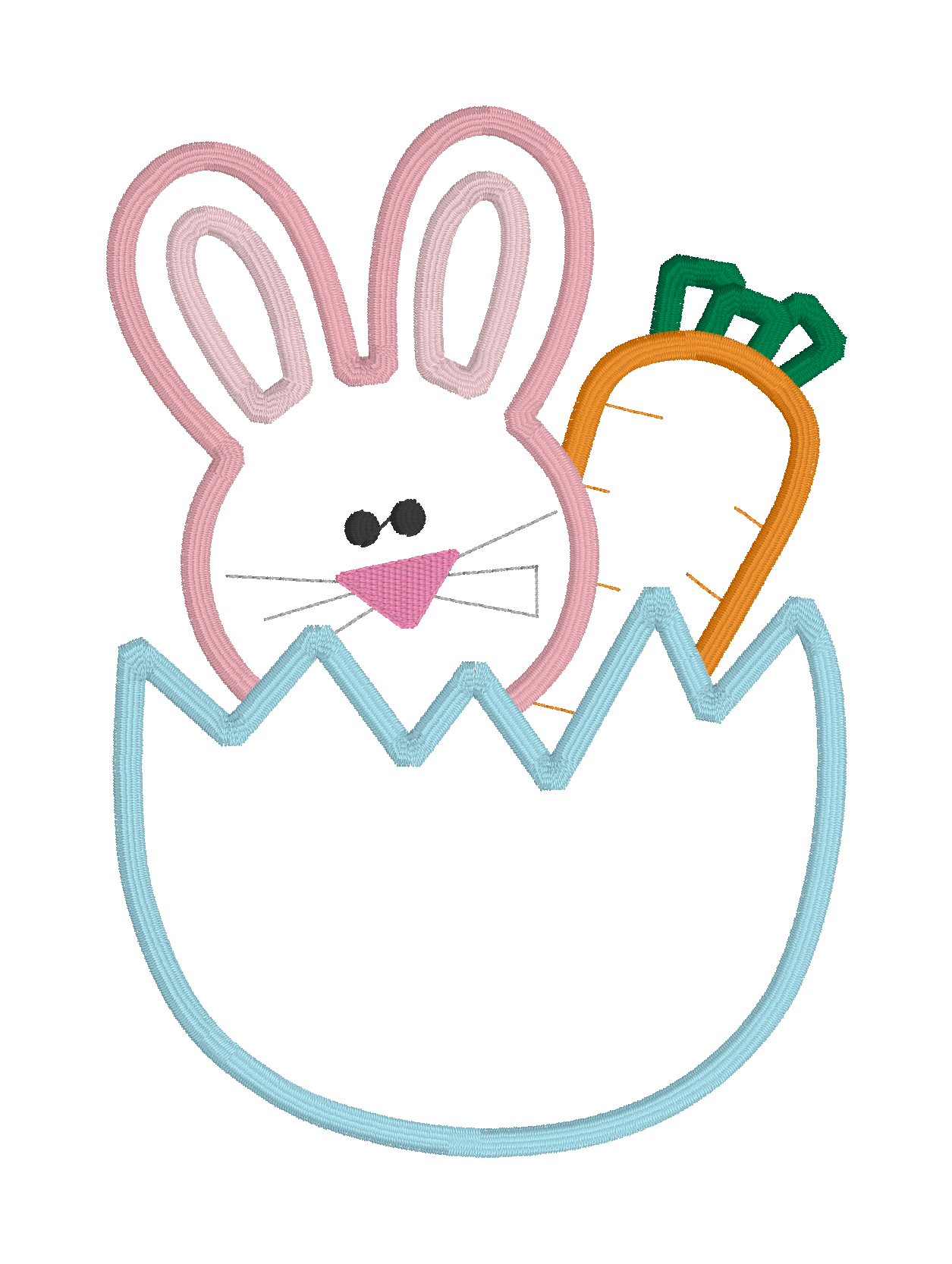 EASTER - BUNNY CARROT EGG