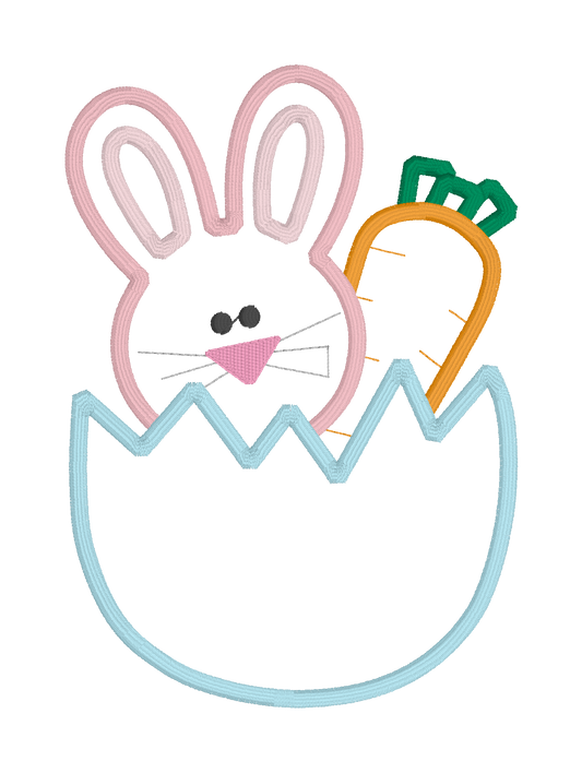 EASTER - BUNNY CARROT EGG