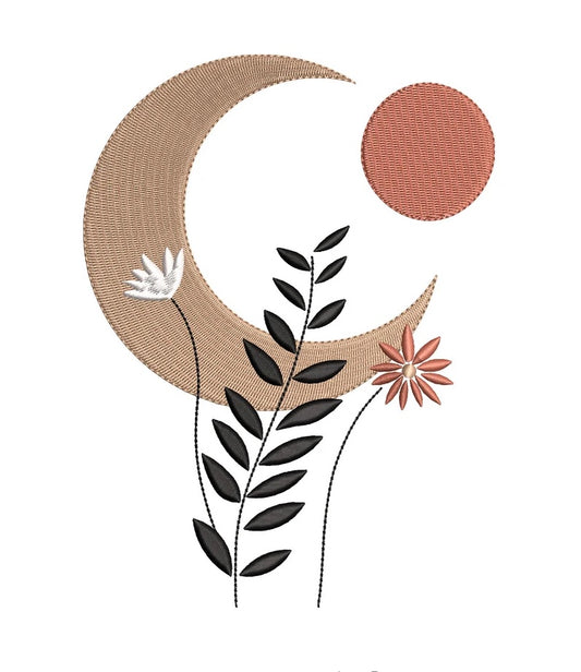 BOHO MOON LEAVES