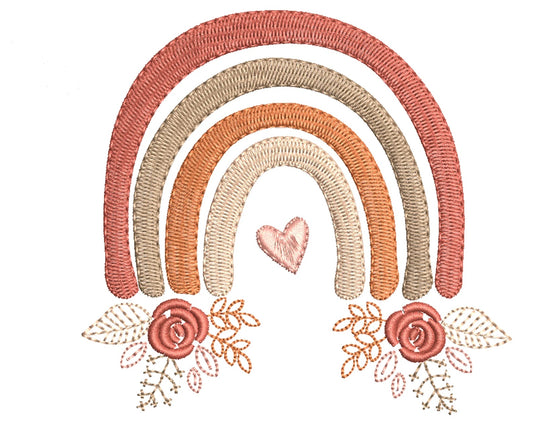 BOHO RAINBOW FLOWERS